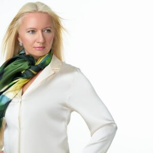 Silk Scarf - 70 cm by 70 cm