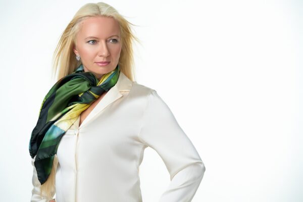 Silk Scarf - 70 cm by 70 cm